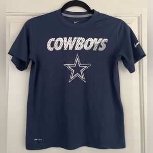 Nike Navy Blue Boy’s Cowboys Tee